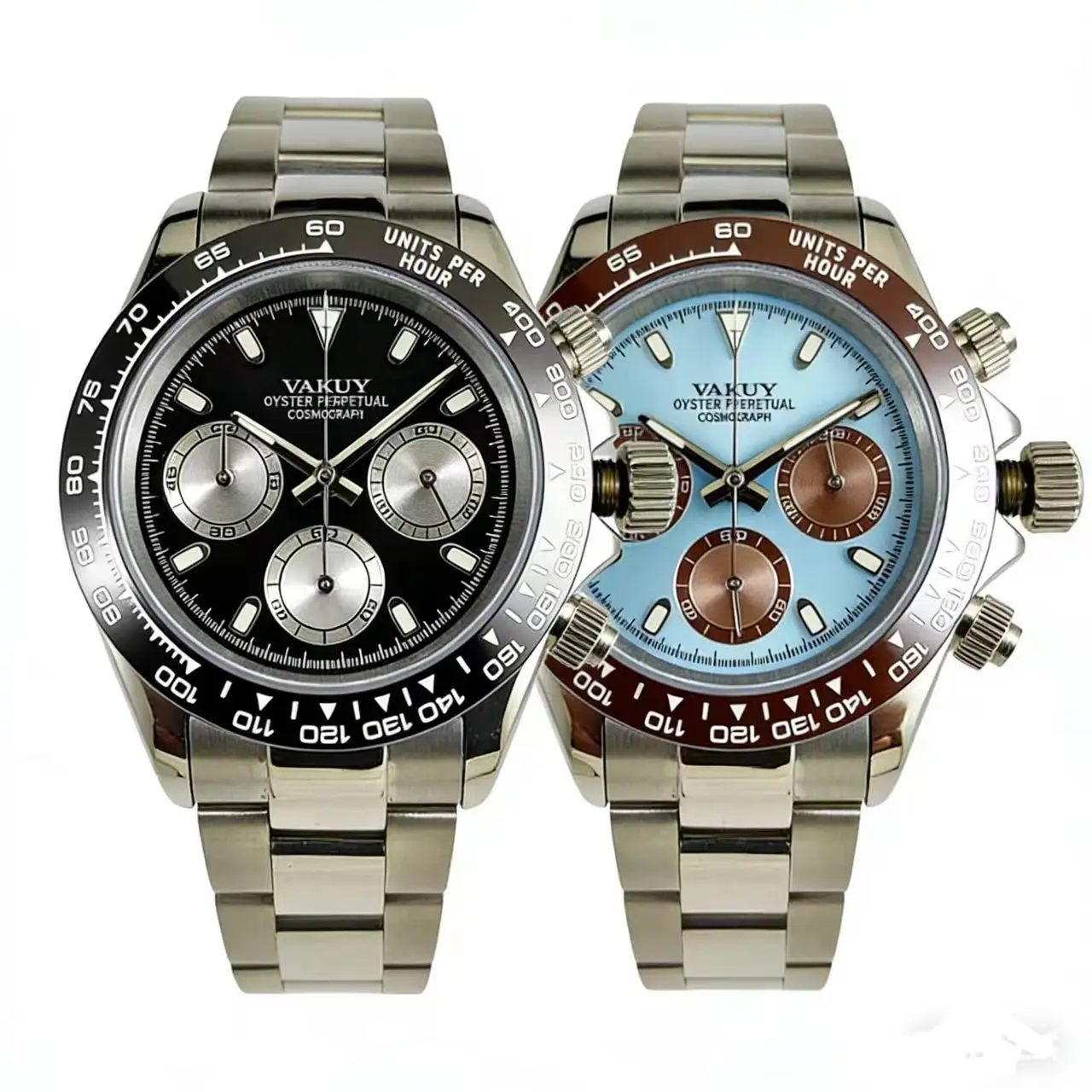 2026Vakuy 40mm VK63 Movement Men's Quartz Chronograph Watch Ceramic bezel sapphire Swiss BGW9 Luminous 50M Waterproof Wristwatch
2026Vakuy 40mm VK63 Movement Men's Quartz Chronograph Watch Ceramic bezel sapphire Swiss BGW9 Luminous 50M Waterproof Wristwatch