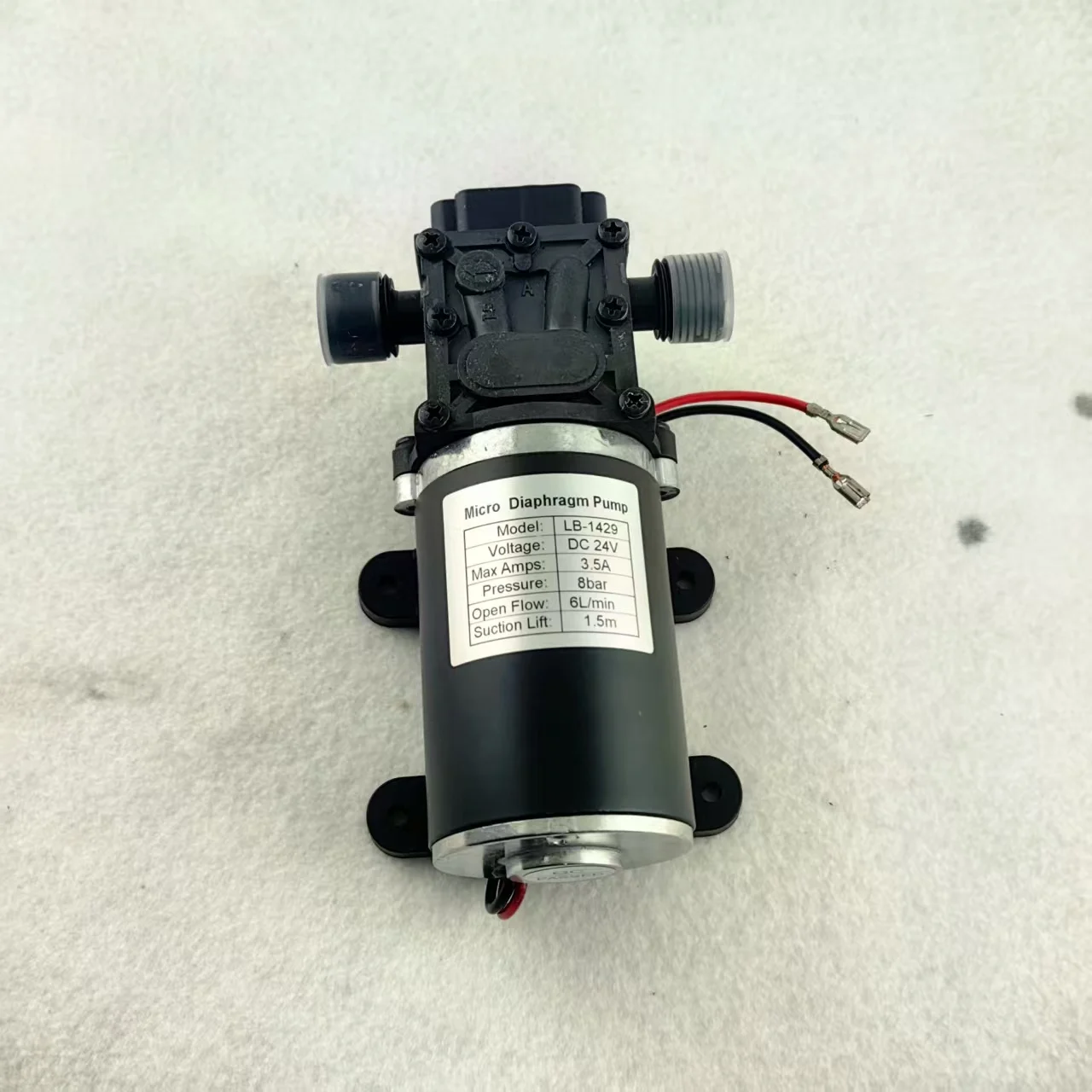 1pcs Booster Pump Pressure 12V 24V Self-Priming Pump High Power High Pressure Car Wash Agricultural Electric Sprayer DC Pump 90W
1pcs Booster Pump Pressure 12V 24V Self-Priming Pump High Power High Pressure Car Wash Agricultural Electric Sprayer DC Pump 90W