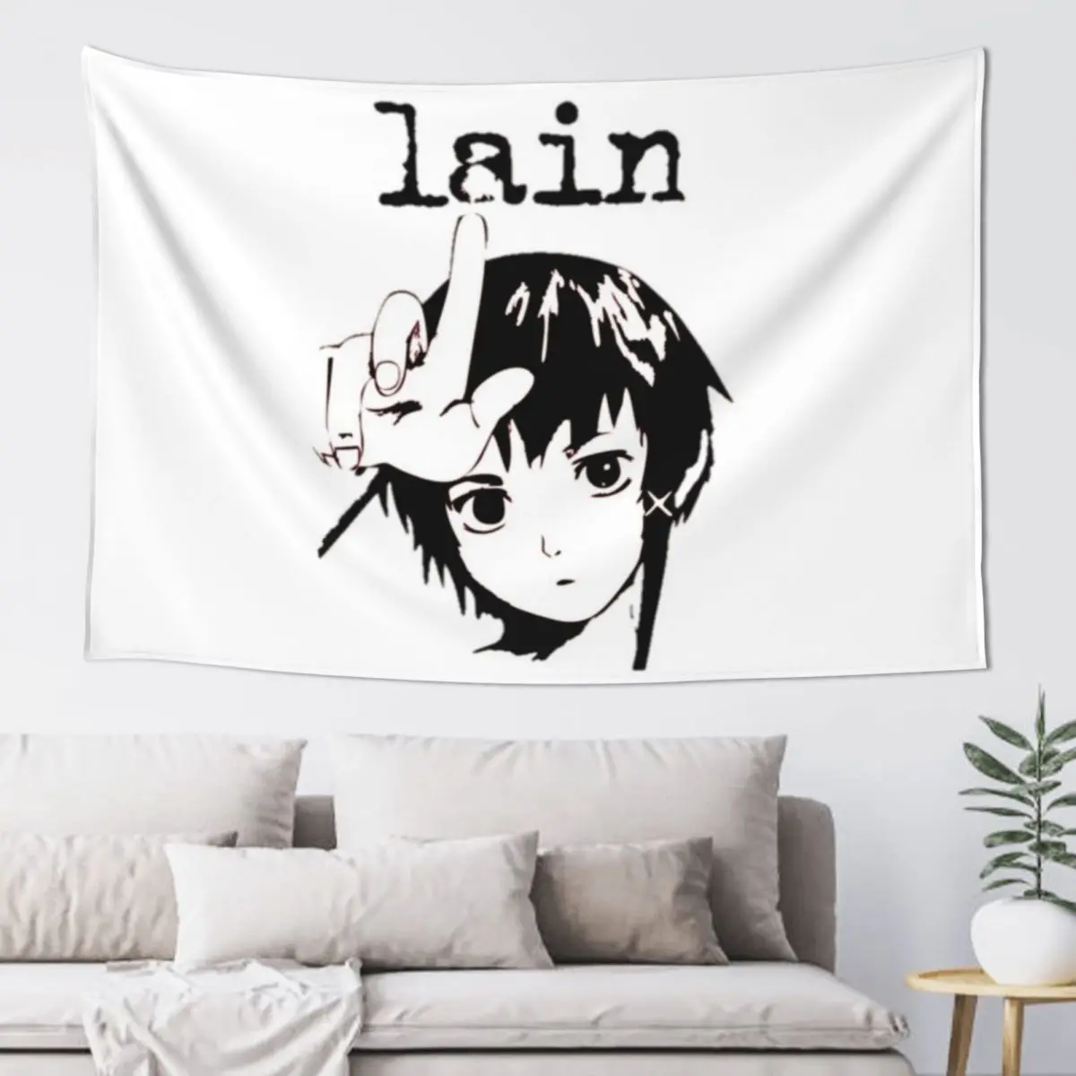 Lain Inside (size accurate) Tapestry Bedroom Decoration Decorative Wall On The Wall Tapestry
Lain Inside (size accurate) Tapestry Bedroom Decoration Decorative Wall On The Wall Tapestry
