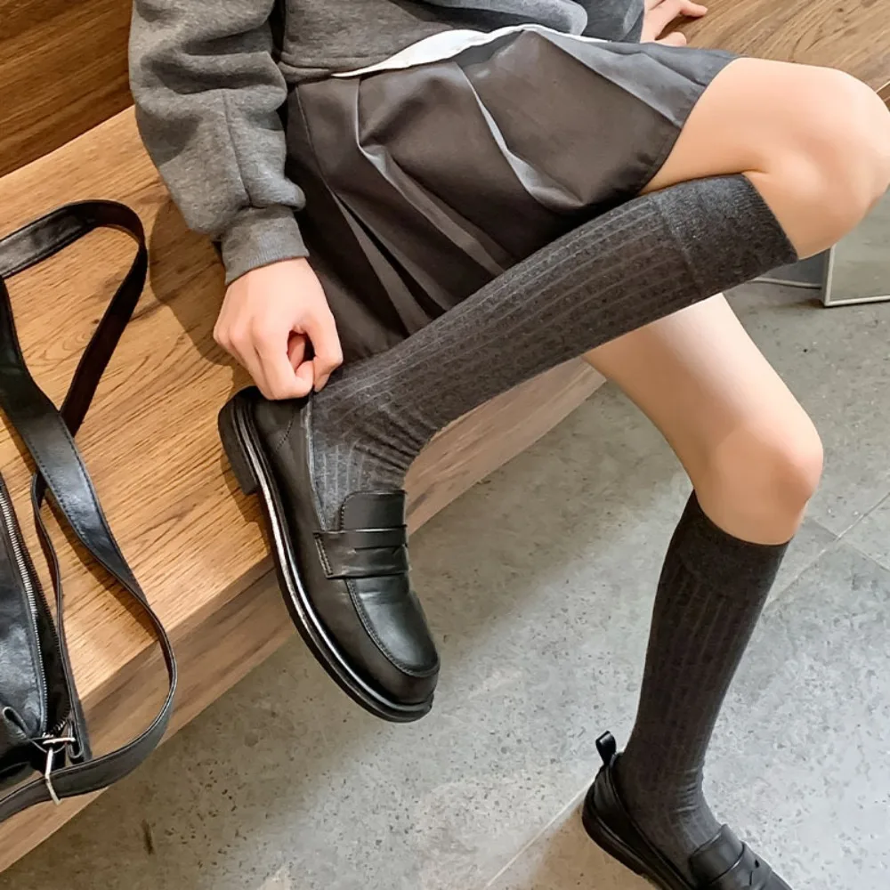 Harajuku Cotton Calf Long Socks Warm High Tube Knitted Stockings Women Thick School Skinny Thigh Stocking Lolita JK
Harajuku Cotton Calf Long Socks Warm High Tube Knitted Stockings Women Thick School Skinny Thigh Stocking Lolita JK