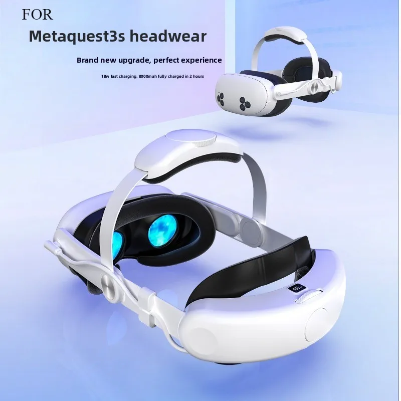 NEW FOR Meta quest 3s Charging Headset Head Knob One Key Shrink 8000mAh Headset VR Accessories
NEW FOR Meta quest 3s Charging Headset Head Knob One Key Shrink 8000mAh Headset VR Accessories