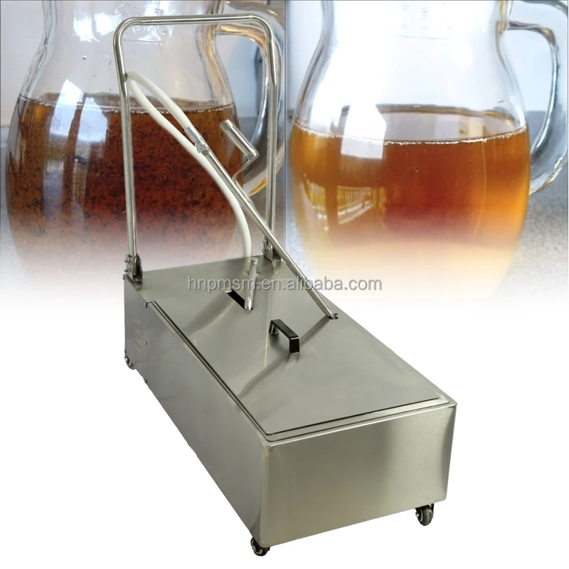 Cooking Oil Filter Machine With Pump and Filter Paper for Fast Food and Vegetable Oil Recycling and Filtration System
Cooking Oil Filter Machine With Pump and Filter Paper for Fast Food and Vegetable Oil Recycling and Filtration System