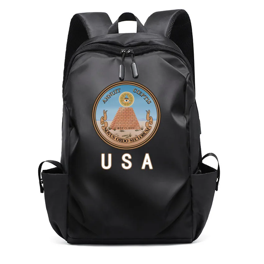 Laptop Usb Backpack School Bag Funny USA National Emblem Pattern Printed Rucksack Backbag Male Women Leisure Multi-Use Backpacks
Laptop Usb Backpack School Bag Funny USA National Emblem Pattern Printed Rucksack Backbag Male Women Leisure Multi-Use Backpacks