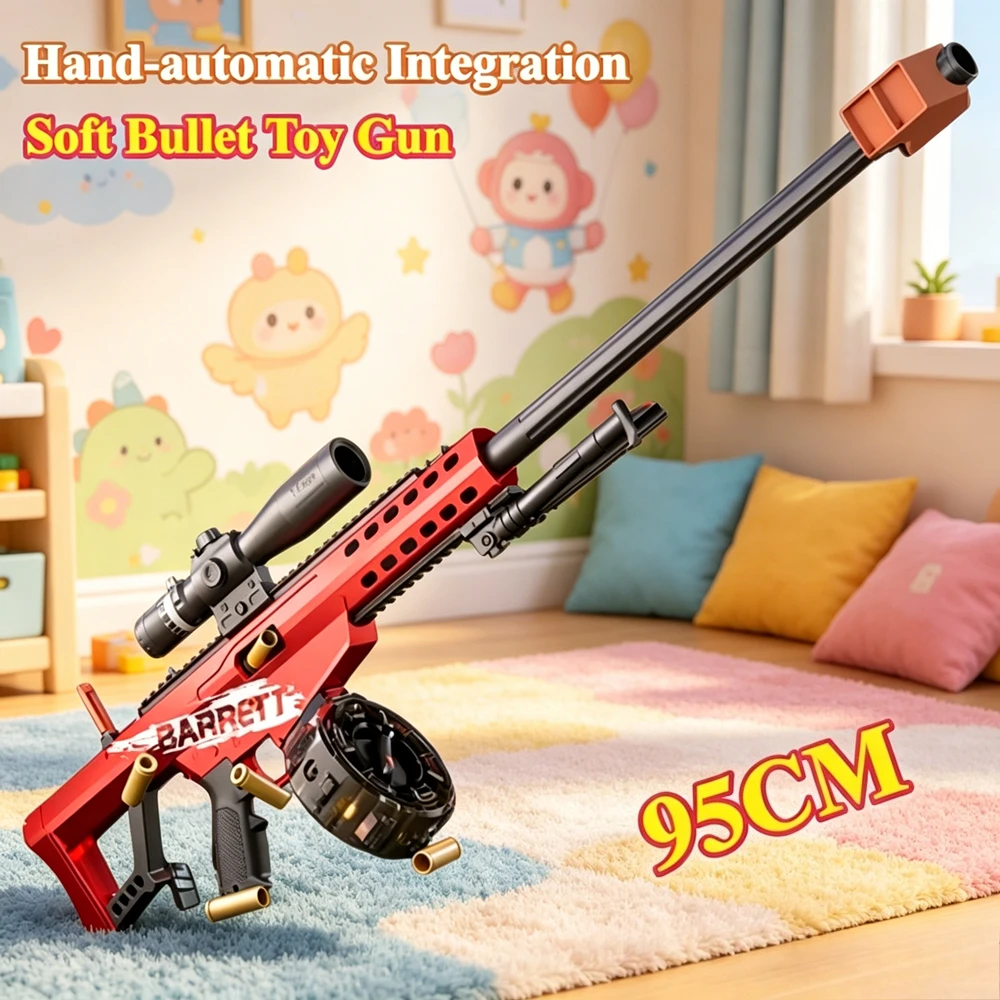 Portable Automatic Ejecting Soft Bullet Blaster Durable Play Toy for Parent Children Interactive Outdoor Activities
Portable Automatic Ejecting Soft Bullet Blaster Durable Play Toy for Parent Children Interactive Outdoor Activities