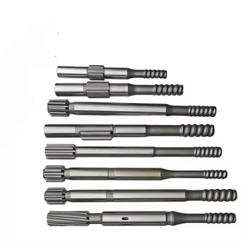 New T38 T45 R25 R32 carbide drill pipe forged DTH drill tool with threaded shank adapter extension for ore mining
New T38 T45 R25 R32 carbide drill pipe forged DTH drill tool with threaded shank adapter extension for ore mining