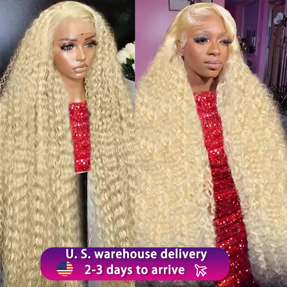 38 40 Inch 613 Blonde Deep Wave 13x6 HD Lace Frontal Human Hair Wigs 13x4 250 Density Curly Water Wave Lace Front Wig For Women
38 40 Inch 613 Blonde Deep Wave 13x6 HD Lace Frontal Human Hair Wigs 13x4 250 Density Curly Water Wave Lace Front Wig For Women
