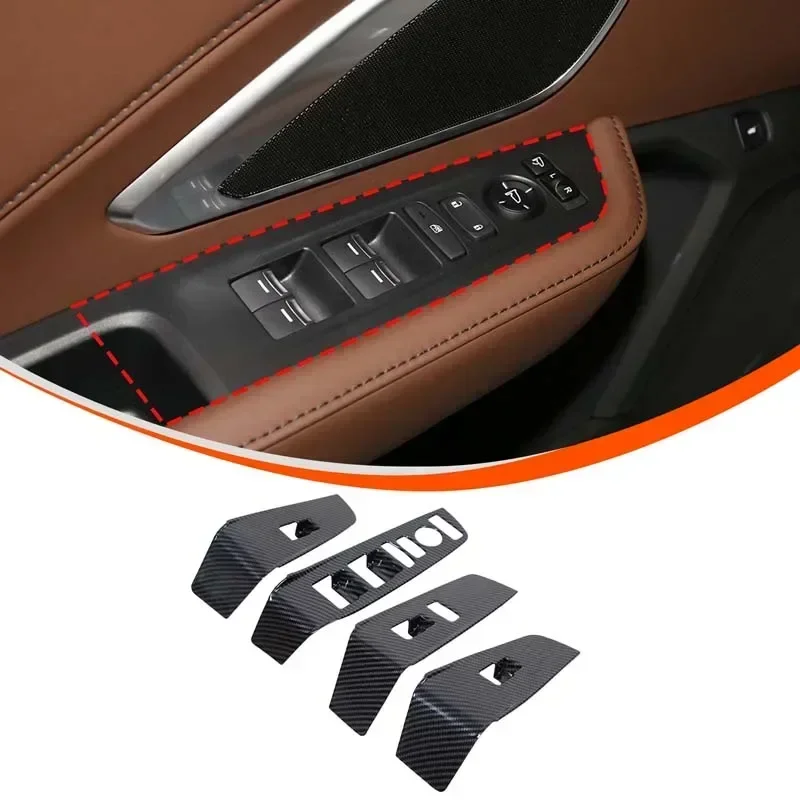 For Acura MDX 2022-2024 ABS Carbon Fiber Style Car Glass Lift Frame Window Lift Frame Decorative Stickers Interior Accessories
For Acura MDX 2022-2024 ABS Carbon Fiber Style Car Glass Lift Frame Window Lift Frame Decorative Stickers Interior Accessories