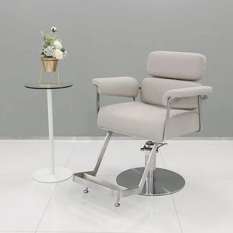 Trendy Shop Barber Chair Lifting Rotating High-end Special Barber Chair Fashionable Simple Silla Giratoria Tattoo Furniture
Trendy Shop Barber Chair Lifting Rotating High-end Special Barber Chair Fashionable Simple Silla Giratoria Tattoo Furniture