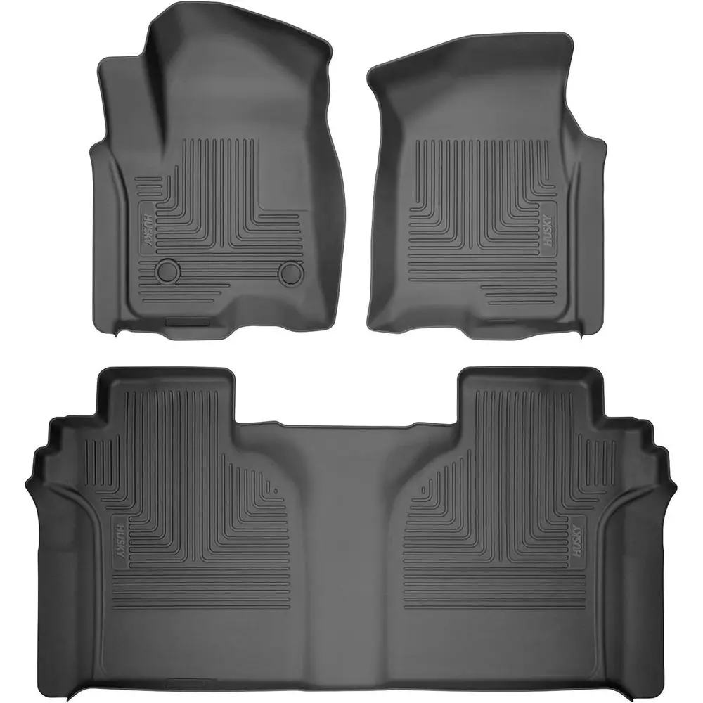 Floor Mats for 2015-2026 Model - 150, 2022-2026 Lightning, SuperCrew with Carpet & Without Old Lat Storage | Front & 2nd Row, 3-
Floor Mats for 2015-2026 Model - 150, 2022-2026 Lightning, SuperCrew with Carpet & Without Old Lat Storage | Front & 2nd Row, 3-