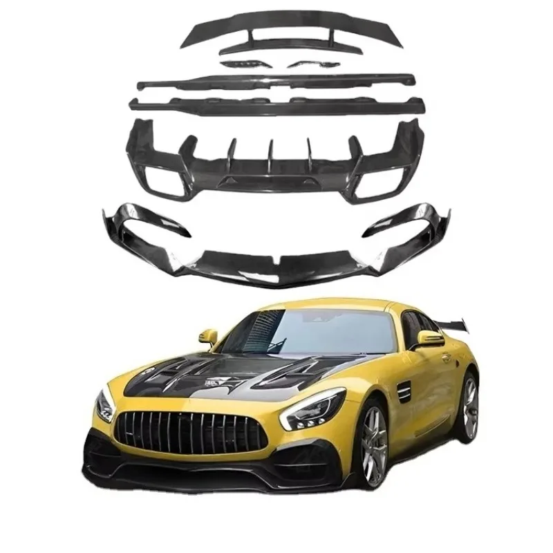 STLF RZ Style Car Body Kit for MercedesSBenzS AMGS GT Modified Carbon Fiber Front Lip Rear Diffusers Side Skirts Spoiler Car Kit
STLF RZ Style Car Body Kit for MercedesSBenzS AMGS GT Modified Carbon Fiber Front Lip Rear Diffusers Side Skirts Spoiler Car Kit