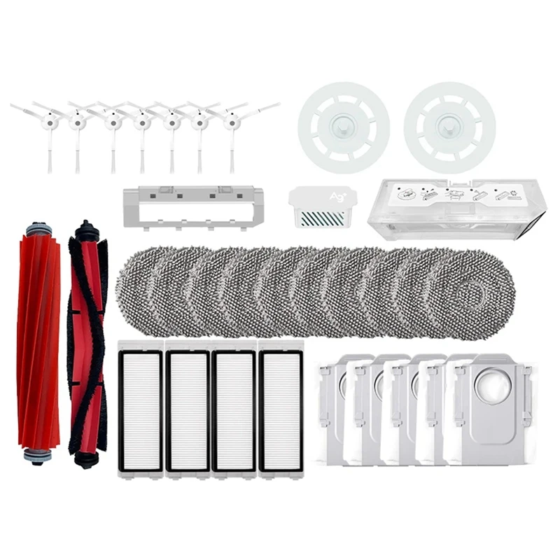 For Roborock Q Revo / P10 A7400RR Robot Vacuums Cleaner Accessory Mop Dust Bag Filter For Vacuum Cleaner Replacement
For Roborock Q Revo / P10 A7400RR Robot Vacuums Cleaner Accessory Mop Dust Bag Filter For Vacuum Cleaner Replacement