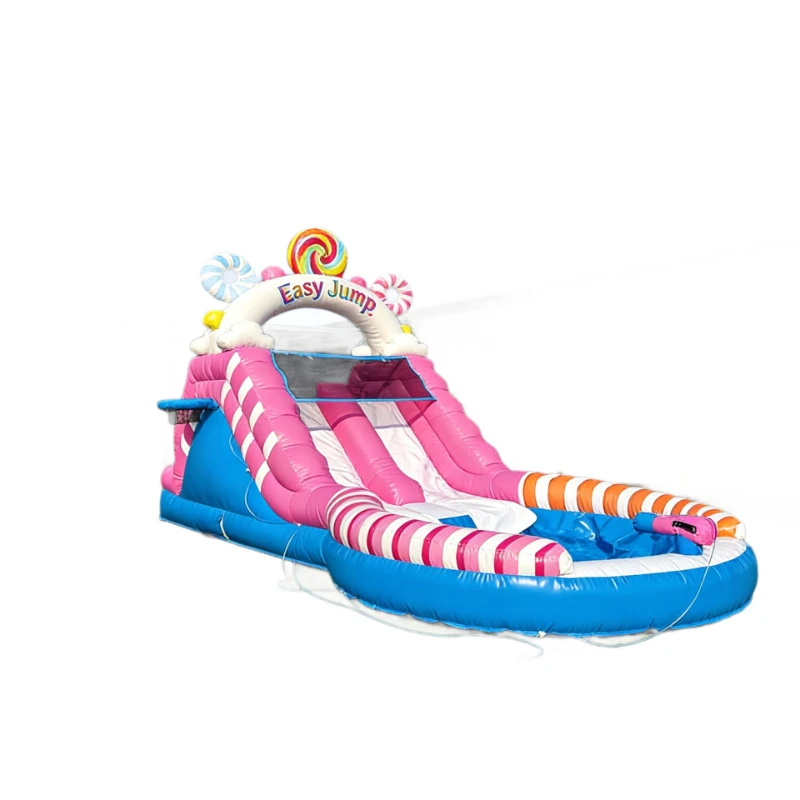 Children's inflatable water slide set, outdoor home use with pool, water park, party castle
Children's inflatable water slide set, outdoor home use with pool, water park, party castle