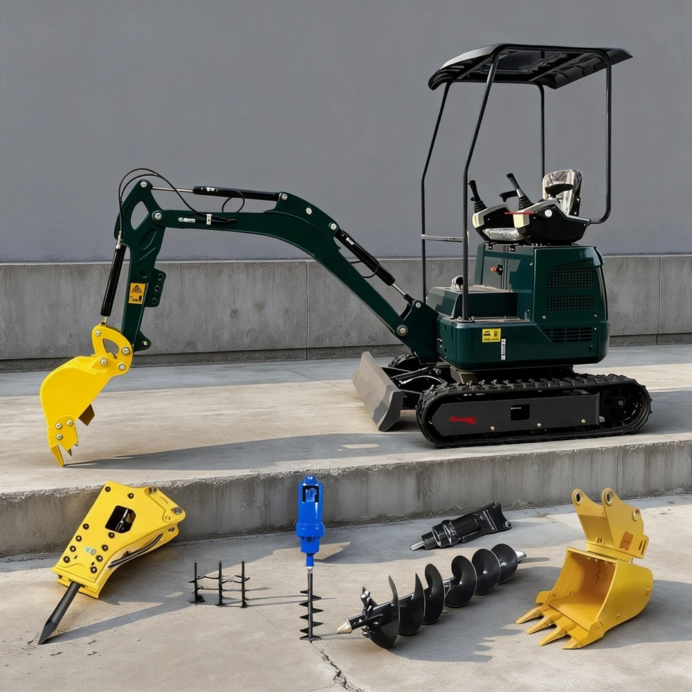 Agricultural Tools Mini Excavator 0.8Ton 1.5Ton 1.8Ton Construction Mini Excavators EPA Euro 5 Diesel Europe Direct
Agricultural Tools Mini Excavator 0.8Ton 1.5Ton 1.8Ton Construction Mini Excavators EPA Euro 5 Diesel Europe Direct