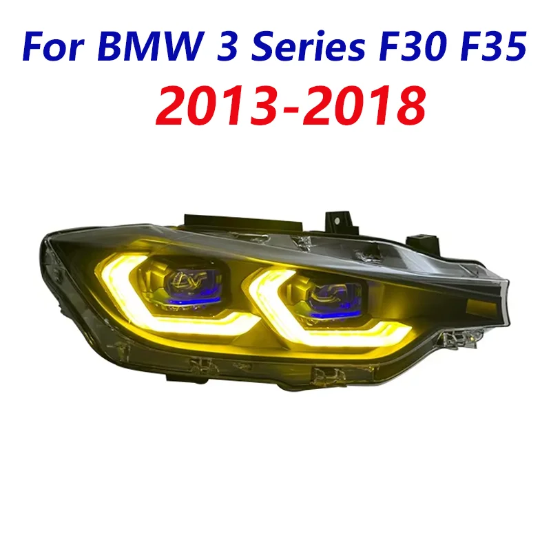 Для BMW 3 серии F30 F35 2013-2018 гг. Модернизация фары в сборе 2023, новая модель фар с дневными ходовыми огнями
Для BMW 3 серии F30 F35 2013-2018 гг. Модернизация фары в сборе 2023, новая модель фар с дневными ходовыми огнями