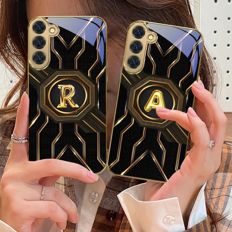 Luxury technology style For Samsung Galaxy S20 FE S21 S22 S23 Plus S24 Ultra 25Ultra S21+ S9+ S22Plus Golden glass phone case
Luxury technology style For Samsung Galaxy S20 FE S21 S22 S23 Plus S24 Ultra 25Ultra S21+ S9+ S22Plus Golden glass phone case