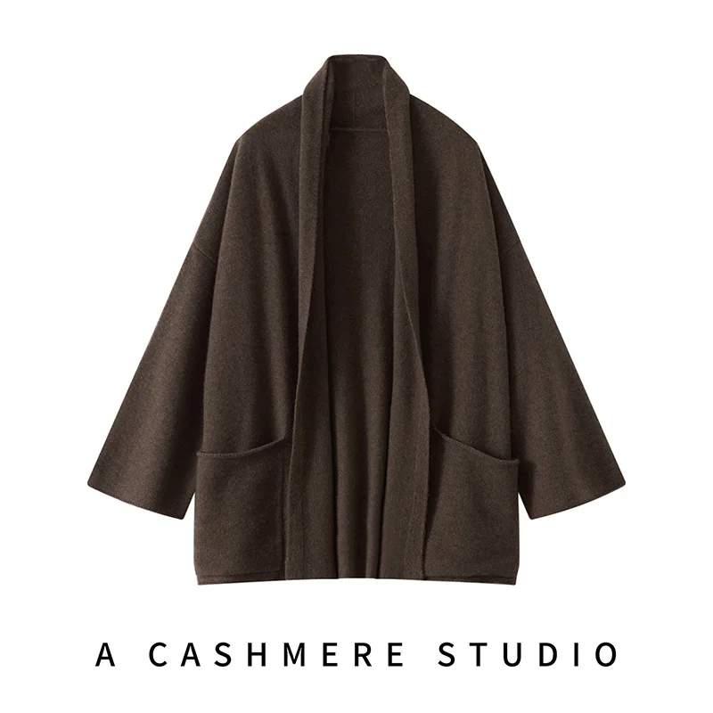 ADDONEE Роскошный женский 100% кашемировый свитер с открытой строчкой, длинный кардиган, пальто, осень-зима, толстый кашемировый трикотаж с карманами, одежда
ADDONEE Роскошный женский 100% кашемировый свитер с открытой строчкой, длинный кардиган, пальто, осень-зима, толстый кашемировый трикотаж с карманами, одежда