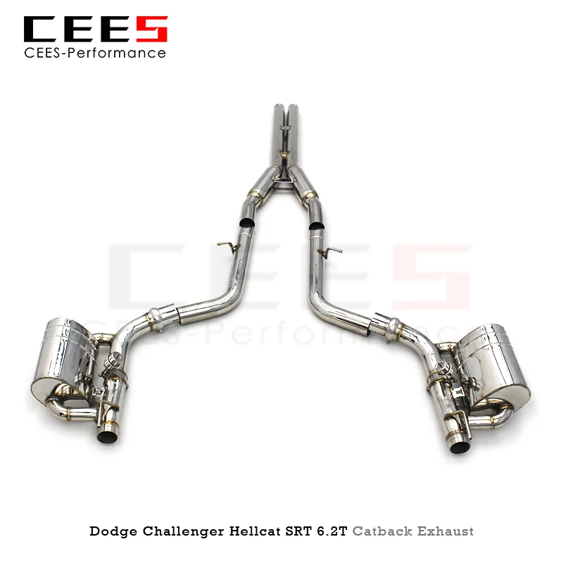 CEES тюнинг Catback выхлопная труба для Dodge Challenger Hellcat SRT 6,2 T 6.4L 2016-2022 производительность
CEES тюнинг Catback выхлопная труба для Dodge Challenger Hellcat SRT 6,2 T 6.4L 2016-2022 производительность
