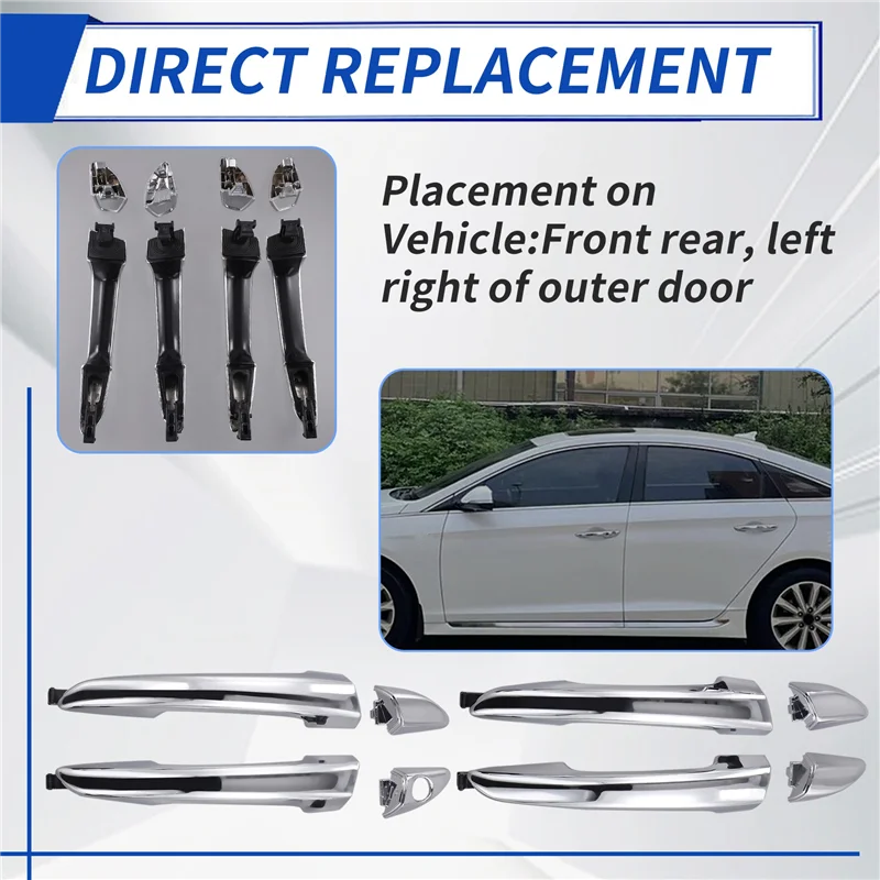 Classy-Exterior Door Handles Rear Front LH RH Side Hand For Hyundai Sonata 2015-2019 82651C1010 82661C010 82661C010 82652C1010
Classy-Exterior Door Handles Rear Front LH RH Side Hand For Hyundai Sonata 2015-2019 82651C1010 82661C010 82661C010 82652C1010