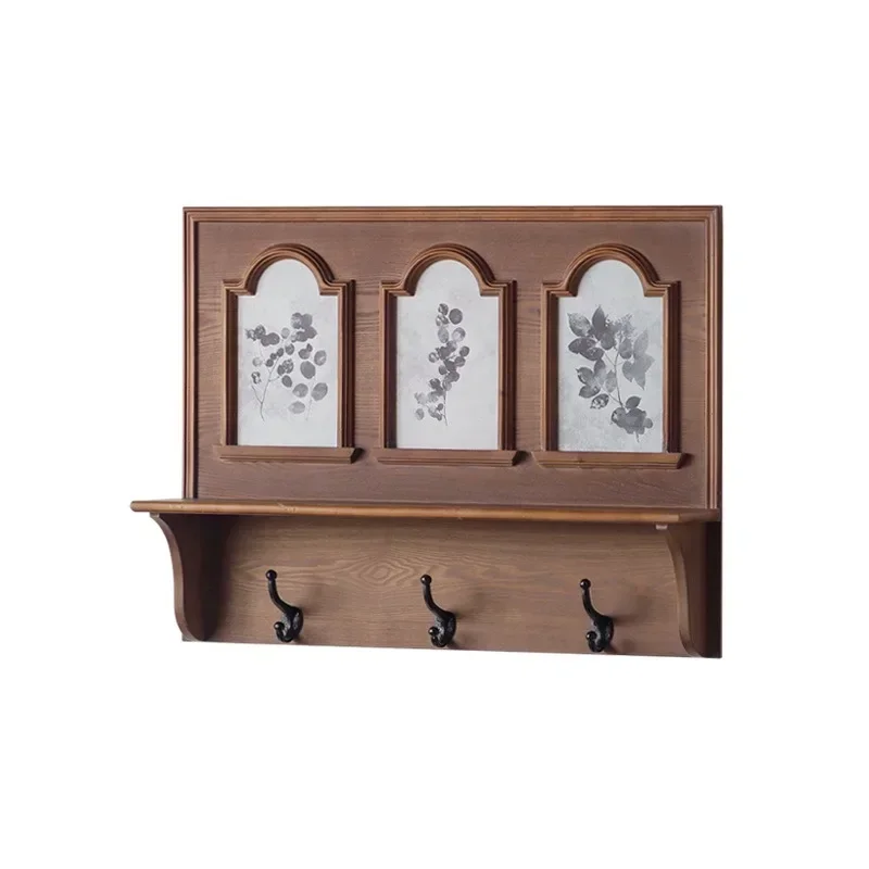 American light luxury solid wood ledge shelf wall decorative shelf shelf
American light luxury solid wood ledge shelf wall decorative shelf shelf