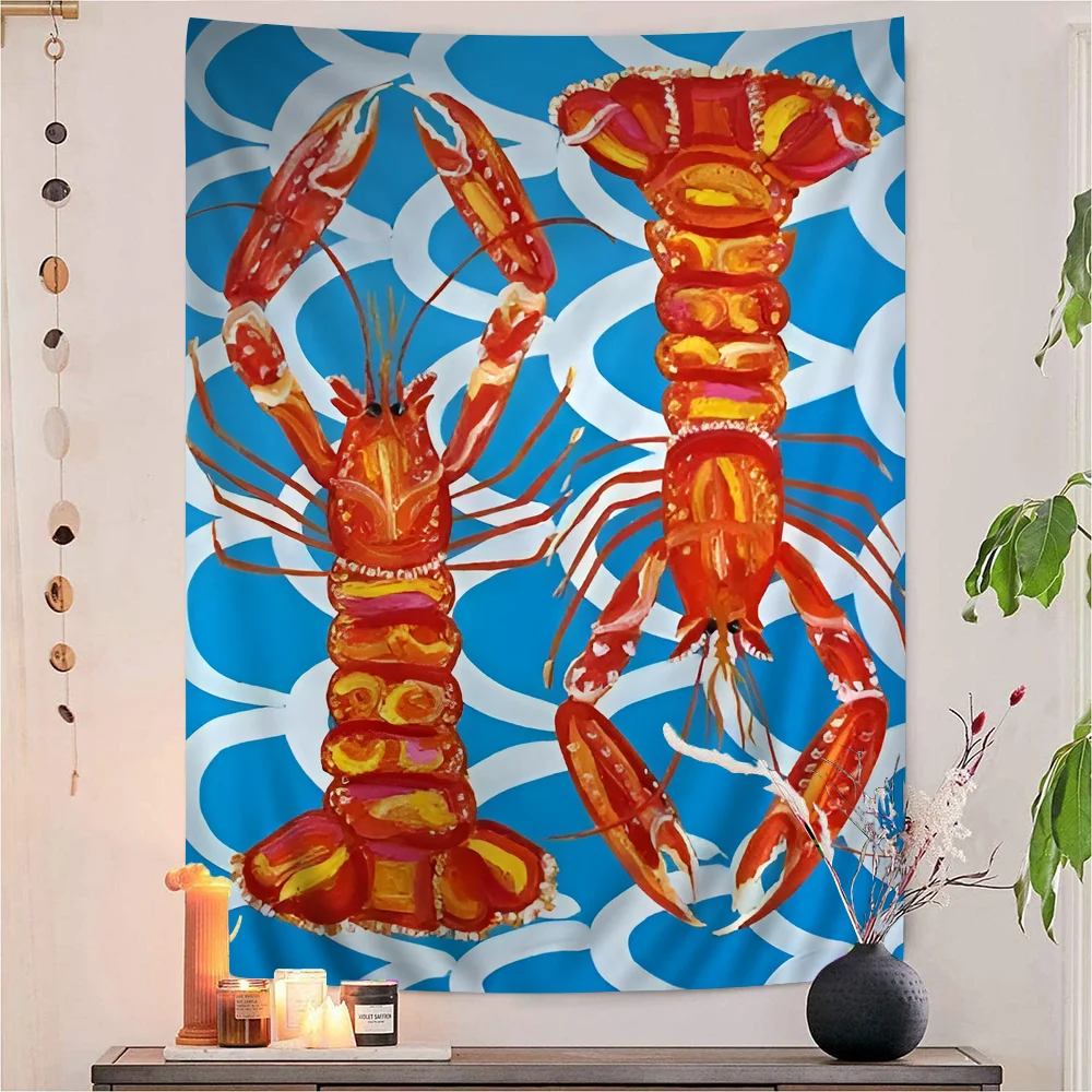 Colorful Sardine Lobster Fish Ocean Animal Hanging Bohemian Tapestry Hanging Tarot Hippie Wall Rugs Dorm Japanese Tapestry
Colorful Sardine Lobster Fish Ocean Animal Hanging Bohemian Tapestry Hanging Tarot Hippie Wall Rugs Dorm Japanese Tapestry