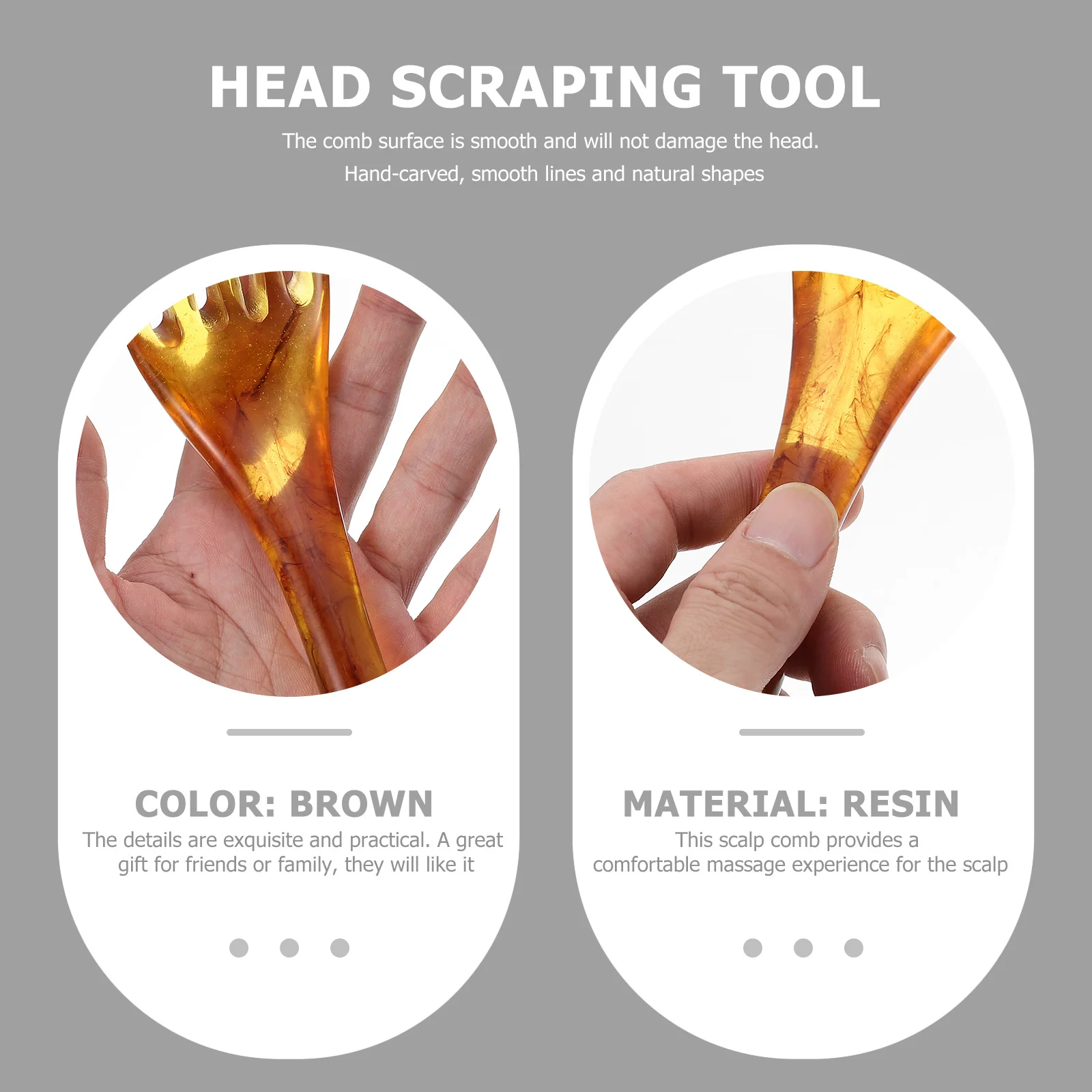 FRCOLOR массажная расческа для кожи головы, ручной скребок из смолы, дизайн осьминога для релаксации и снятия стресса
FRCOLOR массажная расческа для кожи головы, ручной скребок из смолы, дизайн осьминога для релаксации и снятия стресса