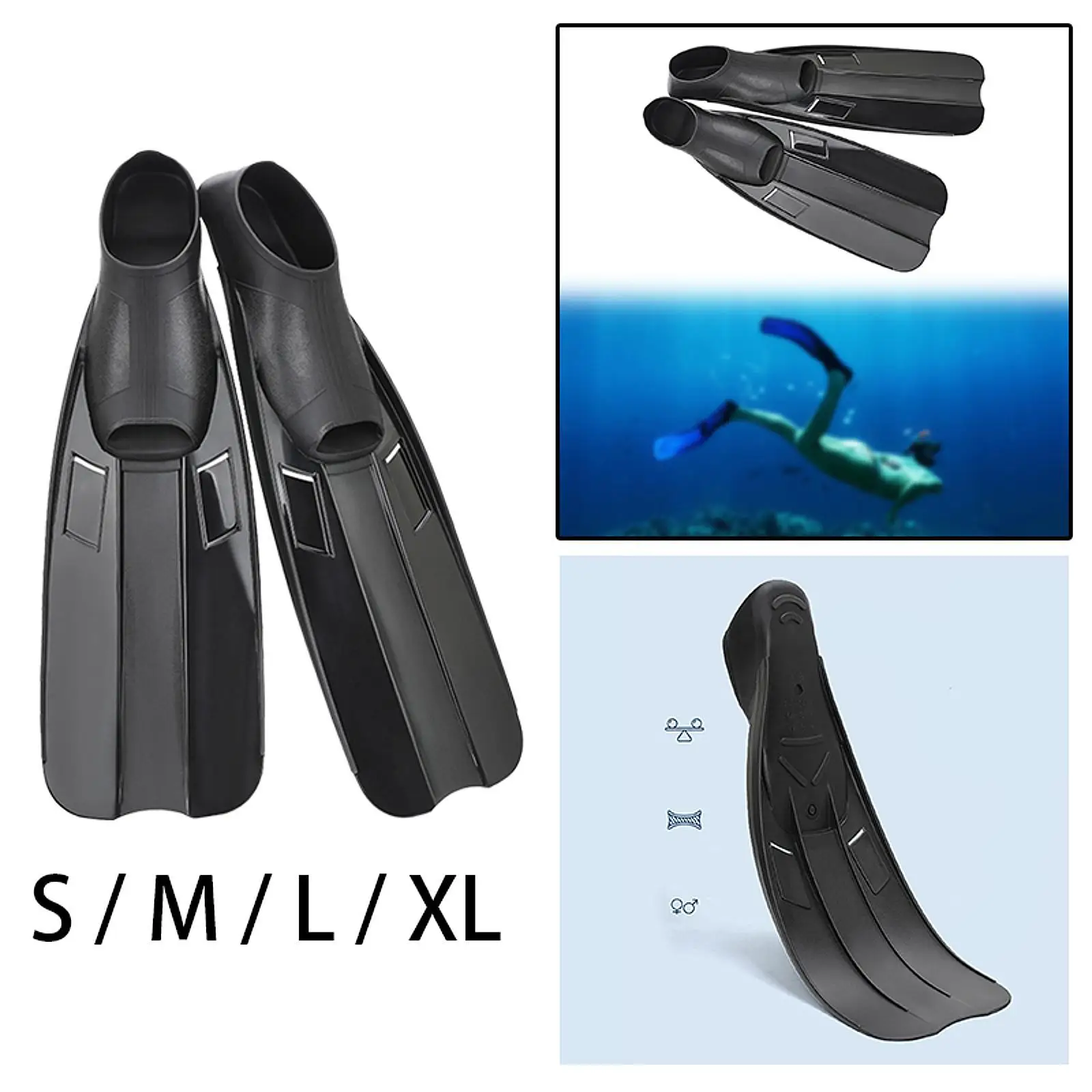 Snorkeling Fins, Scuba Diving Fins, Travel Supplies Diving Equipment Swimming Flippers for Diving, Summer, Underwater
Snorkeling Fins, Scuba Diving Fins, Travel Supplies Diving Equipment Swimming Flippers for Diving, Summer, Underwater
