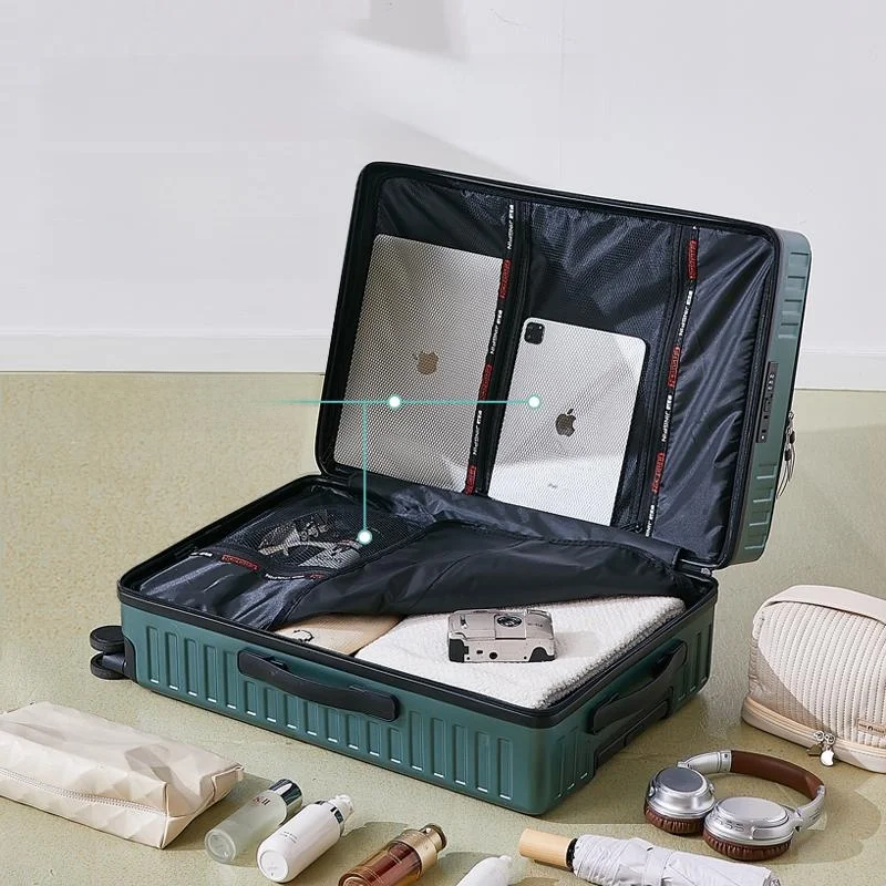 Front Opening Password Travel Suitcase for Men And Women 2024 New Faion Multi Functional Lage with Wheels And Zipper
Front Opening Password Travel Suitcase for Men And Women 2024 New Faion Multi Functional Lage with Wheels And Zipper
