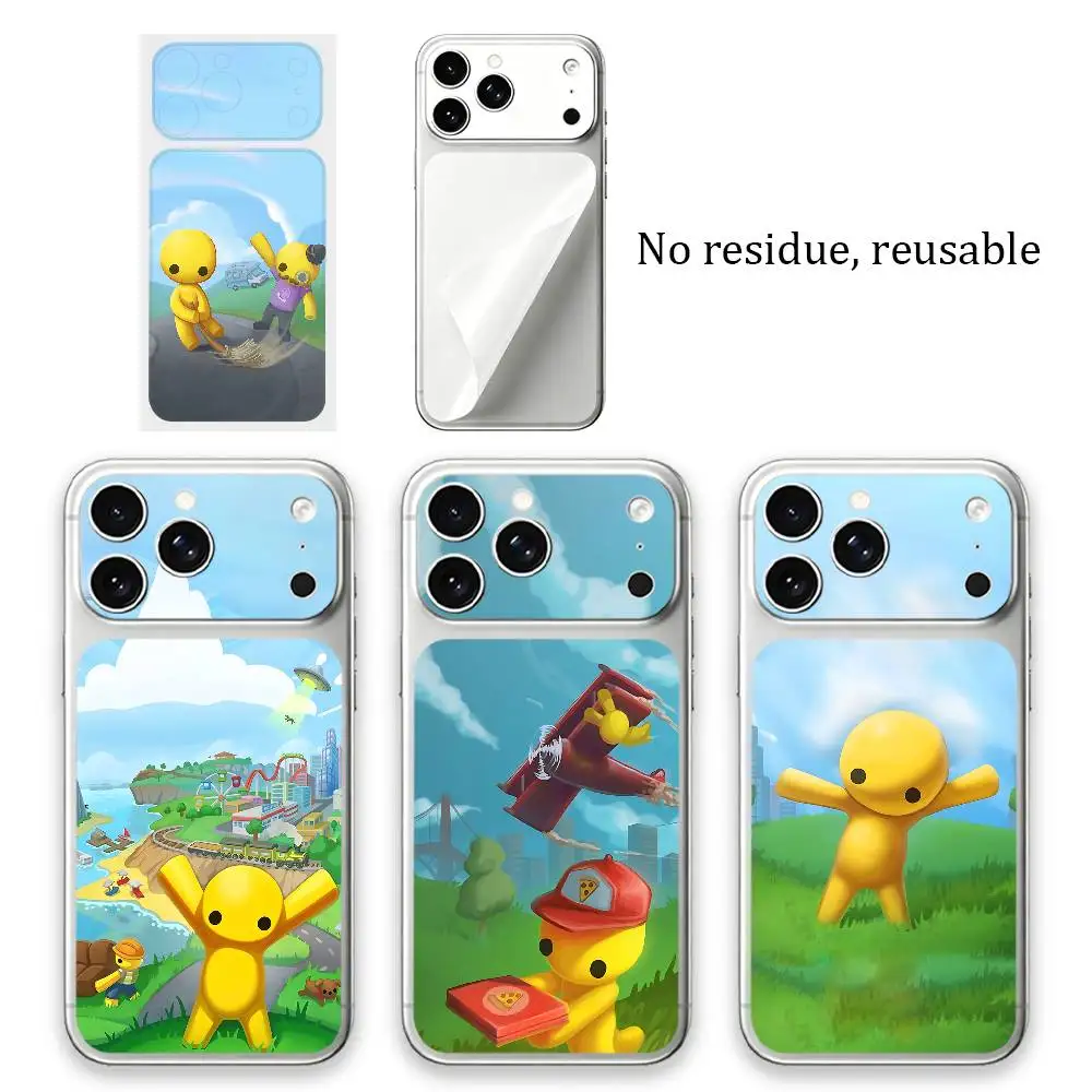 W-Wobbly Life Back Skin Sticker For iPhone 17 Pro,17 Pro Max Anti-Scratch Protective Film
W-Wobbly Life Back Skin Sticker For iPhone 17 Pro,17 Pro Max Anti-Scratch Protective Film