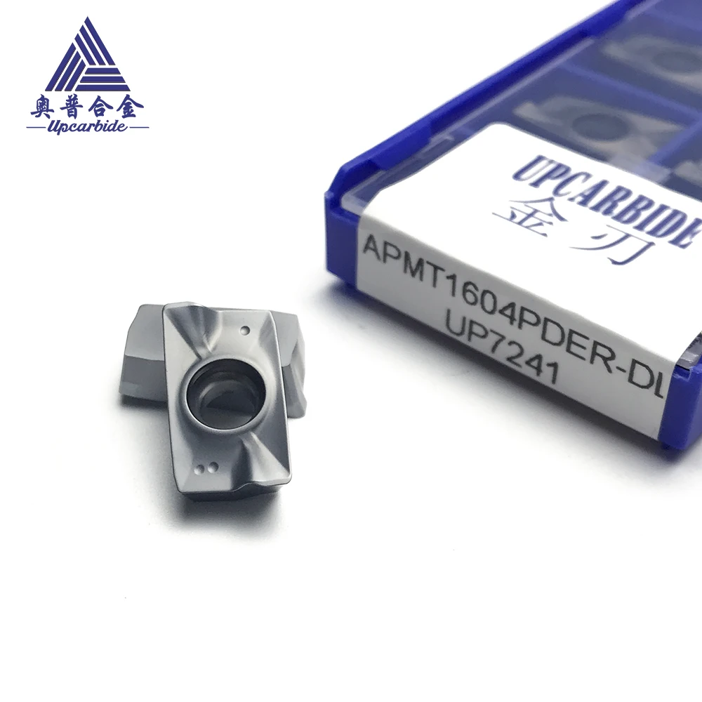 APMT1604PDER-DL CNC Carbide Milling Inserts (10pcs/Box) - High Precision Indexable Cutting Tools for CNC Lathe & Milling Machine
APMT1604PDER-DL CNC Carbide Milling Inserts (10pcs/Box) - High Precision Indexable Cutting Tools for CNC Lathe & Milling Machine