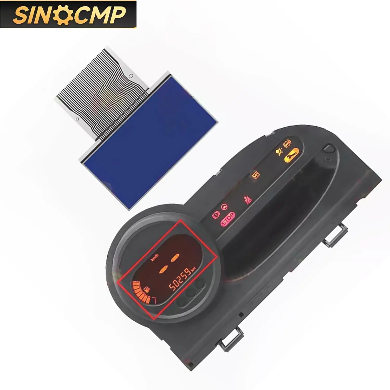8201178277 8201127953 LCD Display Screen For Renault 2007-12 Twingo II Instrument Speedometer Cluster Gauges Dash Panels 1Pc
8201178277 8201127953 LCD Display Screen For Renault 2007-12 Twingo II Instrument Speedometer Cluster Gauges Dash Panels 1Pc
