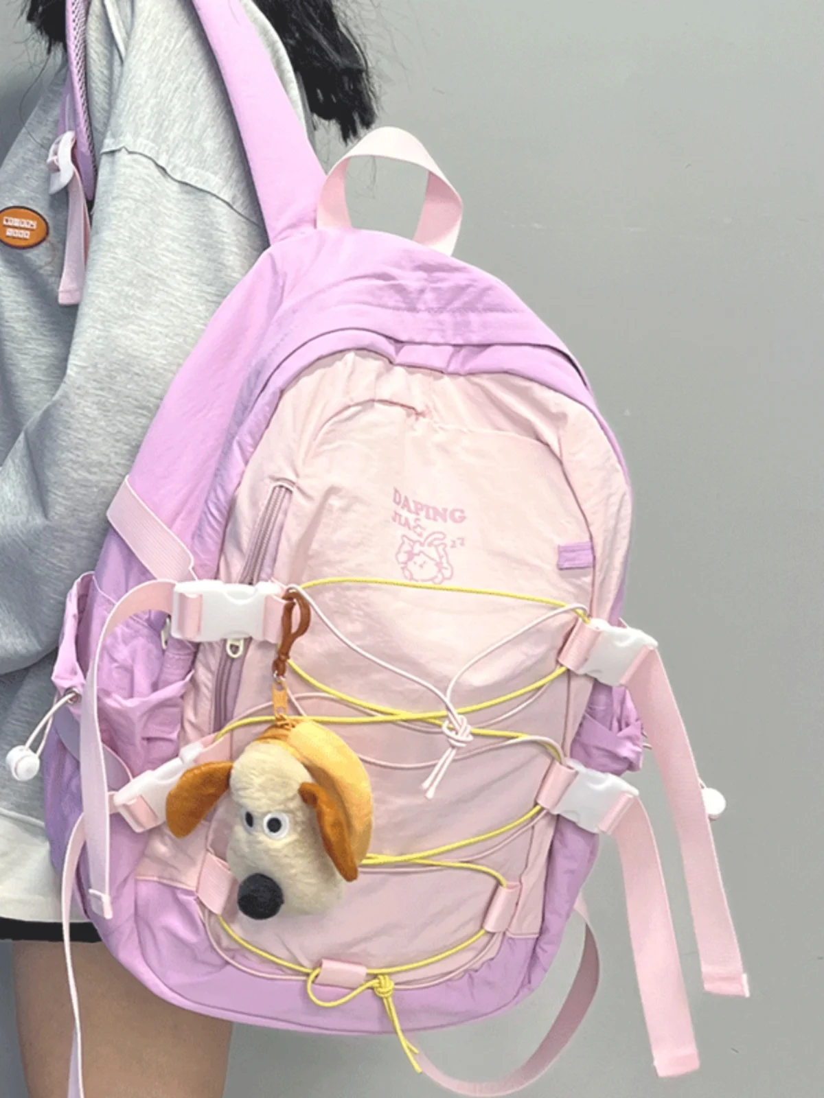 High Capaci Outdoor Travel Bapa Lightweight Hiking Bag Dual oulder Bag for Girls High Aesthetic Value Large Capaci 
High Capaci Outdoor Travel Bapa Lightweight Hiking Bag Dual oulder Bag for Girls High Aesthetic Value Large Capaci