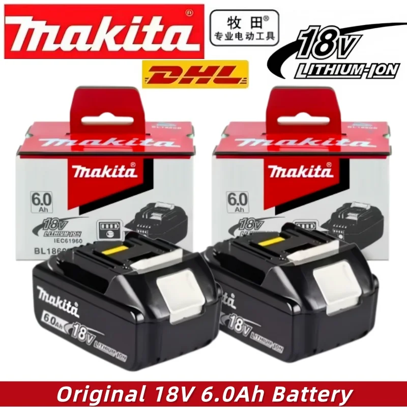 100% Original Makita 18V 6.0Ah Rechargeable Battery & Charger Compatible with BL1830B BL1840 Power Tools
100% Original Makita 18V 6.0Ah Rechargeable Battery & Charger Compatible with BL1830B BL1840 Power Tools