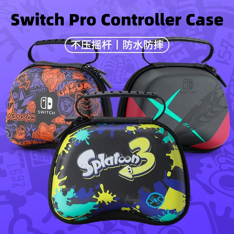 Switch Pro Controller Case,Portable Hard Shell Protective Storage Travel Carrying Bag for Nintendo SwitchPro/XBOX/PS5 Controller
Switch Pro Controller Case,Portable Hard Shell Protective Storage Travel Carrying Bag for Nintendo SwitchPro/XBOX/PS5 Controller