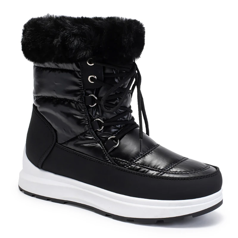 Thick Plush Waterproof Snow Boots for Women Anti Slip Platform Women Ankle Boots 2024 Winter Keep Warm Cotton Padded Women Shoes
Thick Plush Waterproof Snow Boots for Women Anti Slip Platform Women Ankle Boots 2024 Winter Keep Warm Cotton Padded Women Shoes