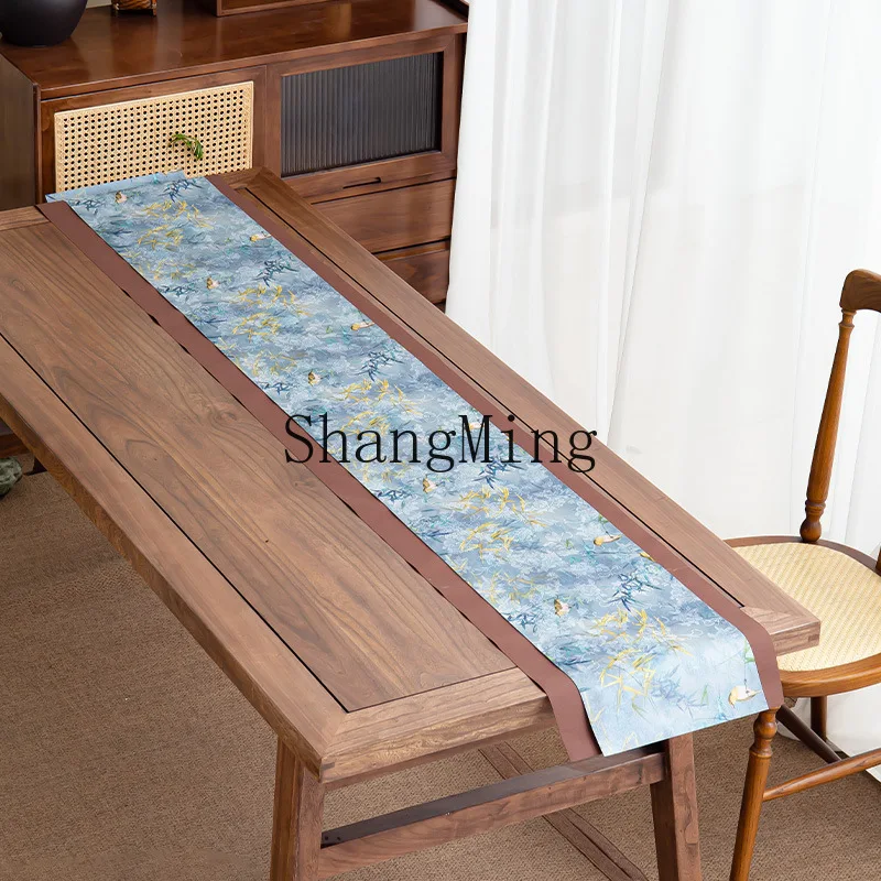 PYH New Chinese Zen Long Tea Party Waterproof Tea Tablecloth Light Luxury High-end Chinese Style Double-sided Heat Insulation
PYH New Chinese Zen Long Tea Party Waterproof Tea Tablecloth Light Luxury High-end Chinese Style Double-sided Heat Insulation