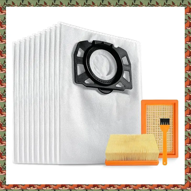 ABLQ 10 KFI 487 Vacuum Cleaner Bags With 2 KFI 4410 Filters For Karcher WD4 WD5 WD6 WD5P WD6P MV4 2.863-006.0 And 2.863-005.0
ABLQ 10 KFI 487 Vacuum Cleaner Bags With 2 KFI 4410 Filters For Karcher WD4 WD5 WD6 WD5P WD6P MV4 2.863-006.0 And 2.863-005.0