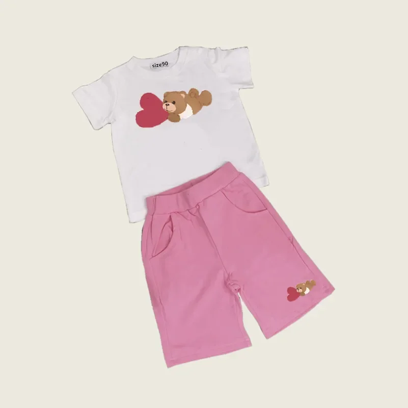 Kids Clothes Boy Girls Lovely Shirt Summer Short Shirts Tops T-shirt and Short Pants
Kids Clothes Boy Girls Lovely Shirt Summer Short Shirts Tops T-shirt and Short Pants
