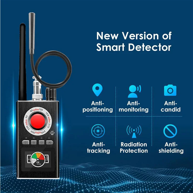 GPS Terminator Infrared Scanning Magnetic Detection Signal Detector Anti Camera Eavesdropping Positioning Tracking Location
GPS Terminator Infrared Scanning Magnetic Detection Signal Detector Anti Camera Eavesdropping Positioning Tracking Location