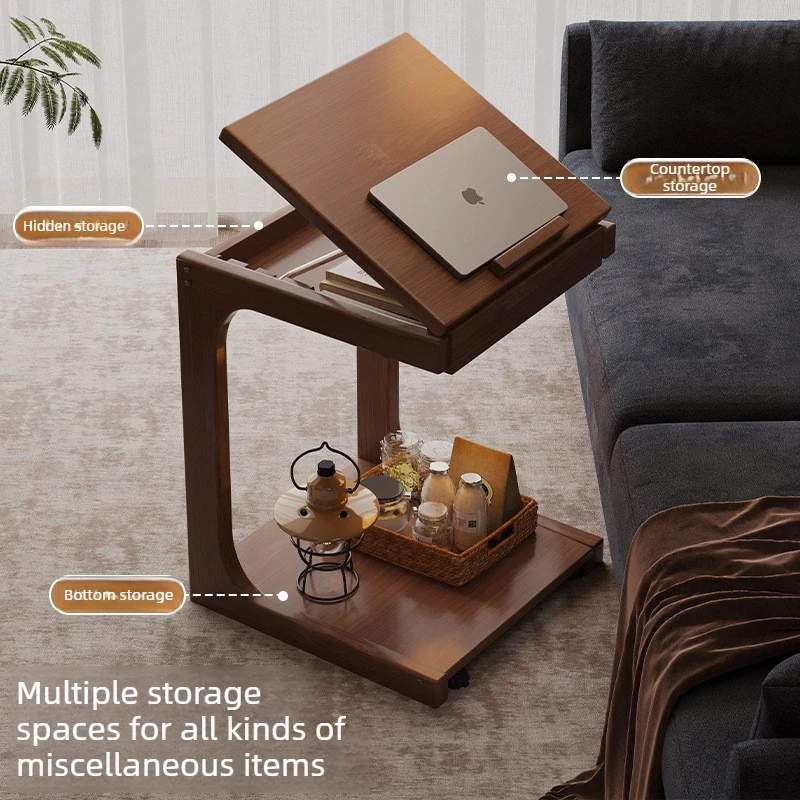 Minimally designed flip coffee table, living room mobile roller coffee table, computer desk, sofa side table, bedside table
Minimally designed flip coffee table, living room mobile roller coffee table, computer desk, sofa side table, bedside table