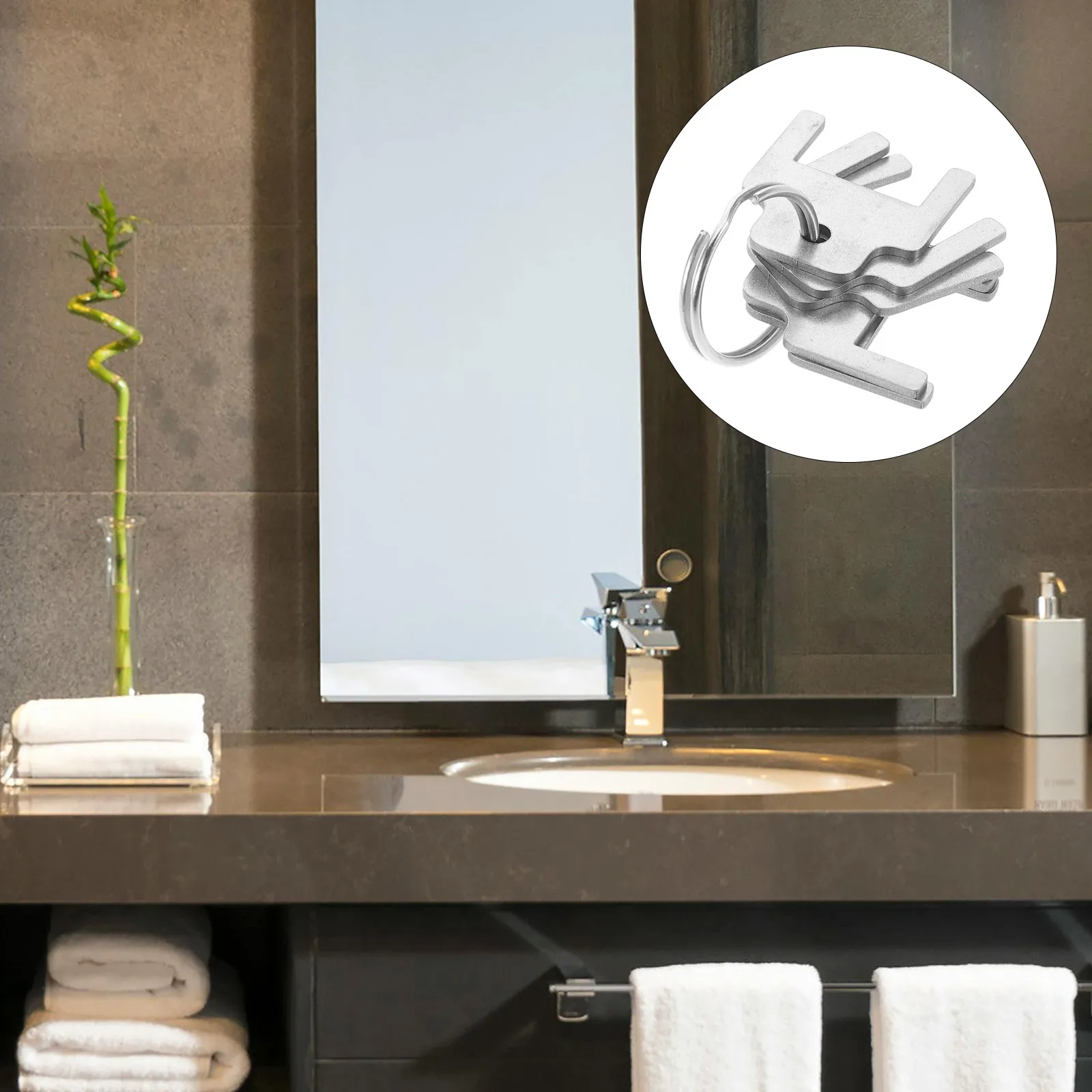 5pcs Key Switch Accessories for Paper Towel Dispenser Stainless Steel Safe Easy Installation Fits Various Settings
5pcs Key Switch Accessories for Paper Towel Dispenser Stainless Steel Safe Easy Installation Fits Various Settings