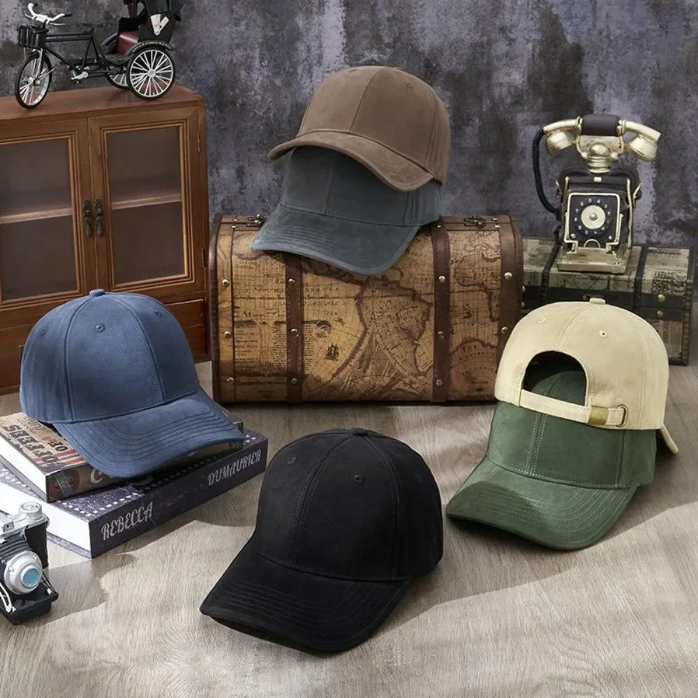 Unisex Solid Color Baseball Caps For Women Men Fashion Suede Hat Autumn Winter Outdoor Sun Caps Snapback Hats Hip Hop Hat
Unisex Solid Color Baseball Caps For Women Men Fashion Suede Hat Autumn Winter Outdoor Sun Caps Snapback Hats Hip Hop Hat