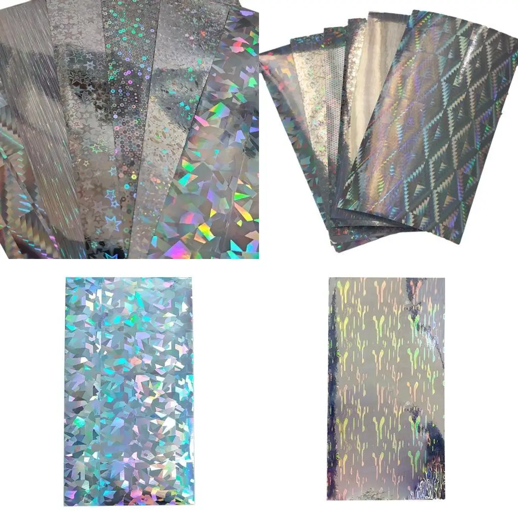 652F 10Pcs Holographics Adhesive Film Flashing Lure Tape Artificial Fish Skin DIY Jig Stickers for Fishing Lure DIY
652F 10Pcs Holographics Adhesive Film Flashing Lure Tape Artificial Fish Skin DIY Jig Stickers for Fishing Lure DIY