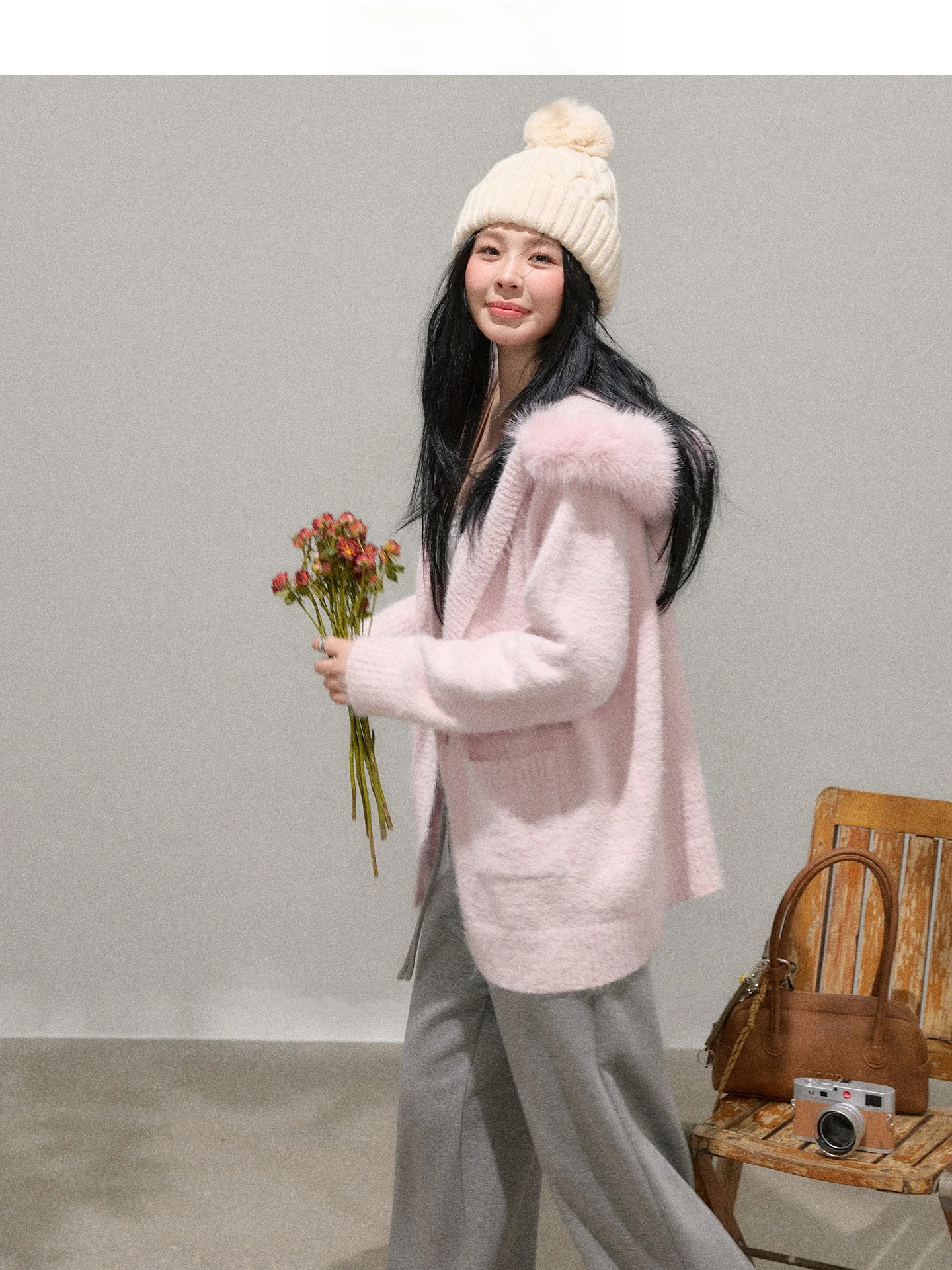 Warm Fce Lined Long Sve Hooded Jaet for Women Pink Autumn Winter Faion Asourda Commute Sle Loose Fit Single Piece
Warm Fce Lined Long Sve Hooded Jaet for Women Pink Autumn Winter Faion Asourda Commute Sle Loose Fit Single Piece