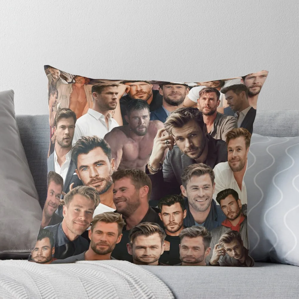 Chris Hemsworth photo collage Throw Pillow Pillowcases Cushion Covers Sofa Christmas Covers For Cushions Couch Cushions
Chris Hemsworth photo collage Throw Pillow Pillowcases Cushion Covers Sofa Christmas Covers For Cushions Couch Cushions