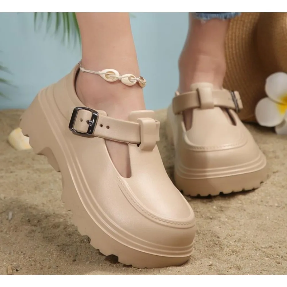 2025 Women's Platform Sandals Black and White Slippers Outdoor Fashion Pearl Luxury Diamond DIY Garden Sandals Clogs Water Shoes
2025 Women's Platform Sandals Black and White Slippers Outdoor Fashion Pearl Luxury Diamond DIY Garden Sandals Clogs Water Shoes