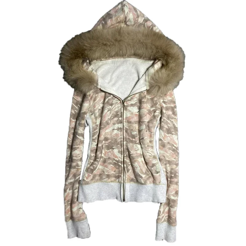 Wintertime Y2K Zip up hoodie Dark Faux Fur Collar Harajuku Gothic Retro Punk Top Streetwear Hip Hop Zipper Hoodie sweatshirt 
Wintertime Y2K Zip up hoodie Dark Faux Fur Collar Harajuku Gothic Retro Punk Top Streetwear Hip Hop Zipper Hoodie sweatshirt