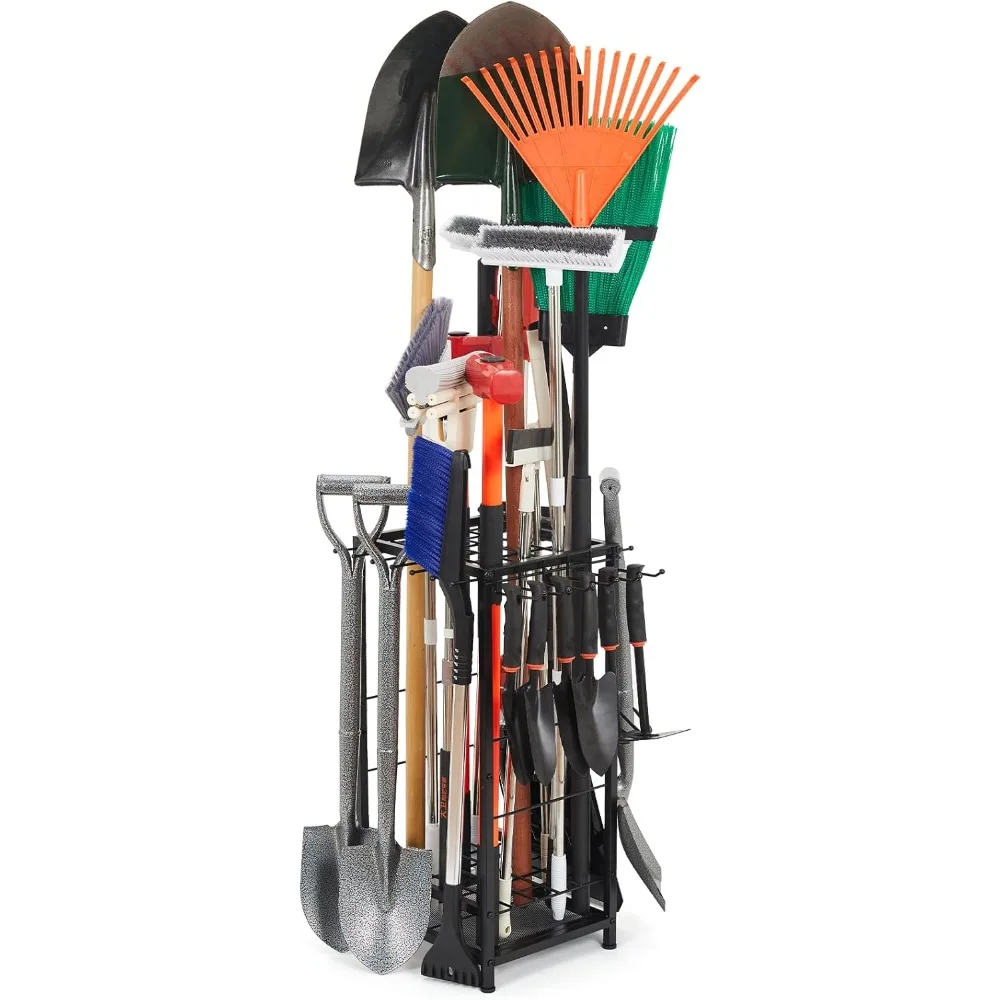 Garden Tool Organizer Holds 50 Long-Handled Tools/Rakes/Brooms/Shovles for Garage Organization and Storage, Shed, Outdoor, Lawn
Garden Tool Organizer Holds 50 Long-Handled Tools/Rakes/Brooms/Shovles for Garage Organization and Storage, Shed, Outdoor, Lawn