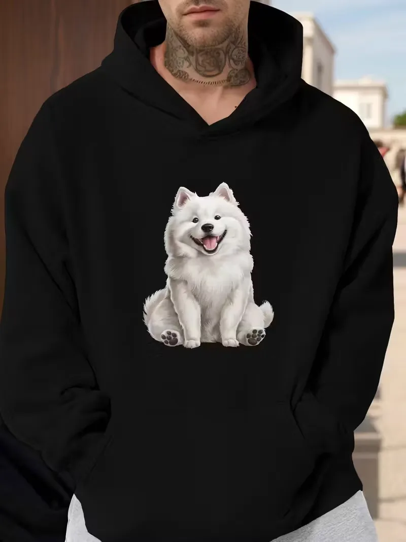 Men's loose-fitting hooded sweatshirt, black street style pullover, American casual hooded shirt, suitable for Christmas gifts
Men's loose-fitting hooded sweatshirt, black street style pullover, American casual hooded shirt, suitable for Christmas gifts