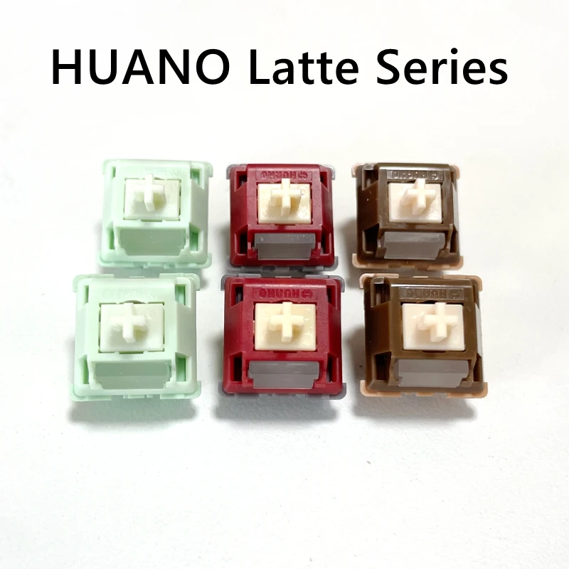 HUANO Latte Series Switch Matcha V2 / Caramel Latte / Rose Latte 5pin linear Mechanical Keyboard Accessories POM Factory lubed
HUANO Latte Series Switch Matcha V2 / Caramel Latte / Rose Latte 5pin linear Mechanical Keyboard Accessories POM Factory lubed