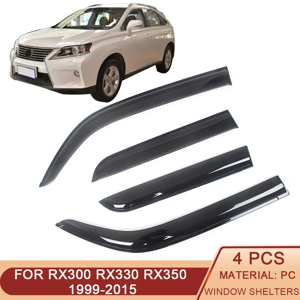 For Lexus RX300 RX330 RX350 1999-2015 Black Tinted Car Side Window Visor Guard Vent Awnings Shelters Rain Guard Door Ventvisor
For Lexus RX300 RX330 RX350 1999-2015 Black Tinted Car Side Window Visor Guard Vent Awnings Shelters Rain Guard Door Ventvisor